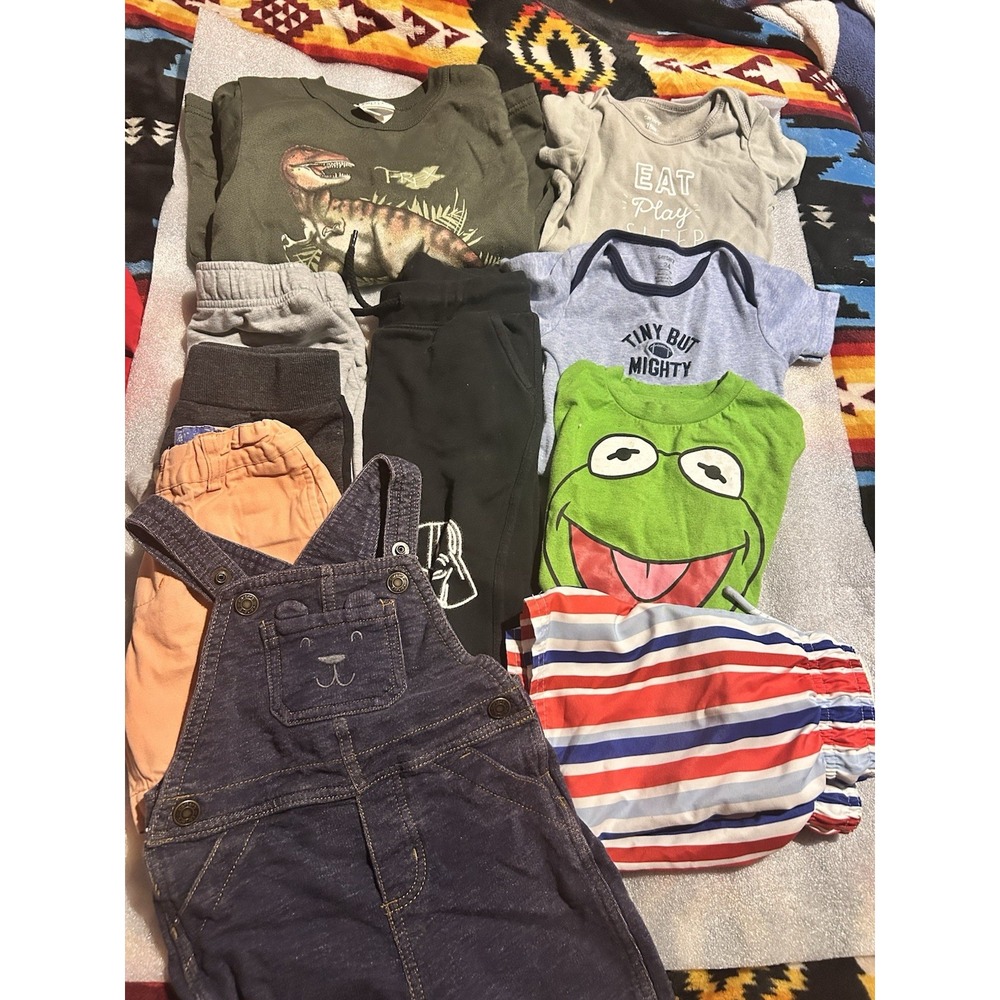 10 Pieces Of 18 Month Boy Clothes